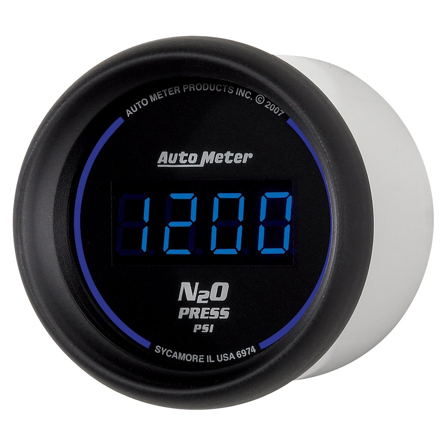 AutoMeter Ultra-Lite 2-1/16in 1600 PSI Digital Nitrous Pressure Gauge - Black (6974)