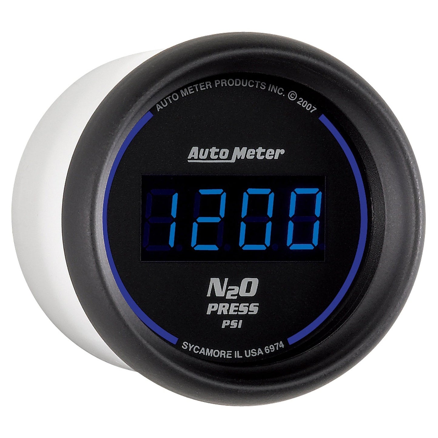 AutoMeter Ultra-Lite 2-1/16in 1600 PSI Digital Nitrous Pressure Gauge - Black (6974)