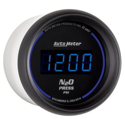 AutoMeter Ultra-Lite 2-1/16in 1600 PSI Digital Nitrous Pressure Gauge - Black (6974)