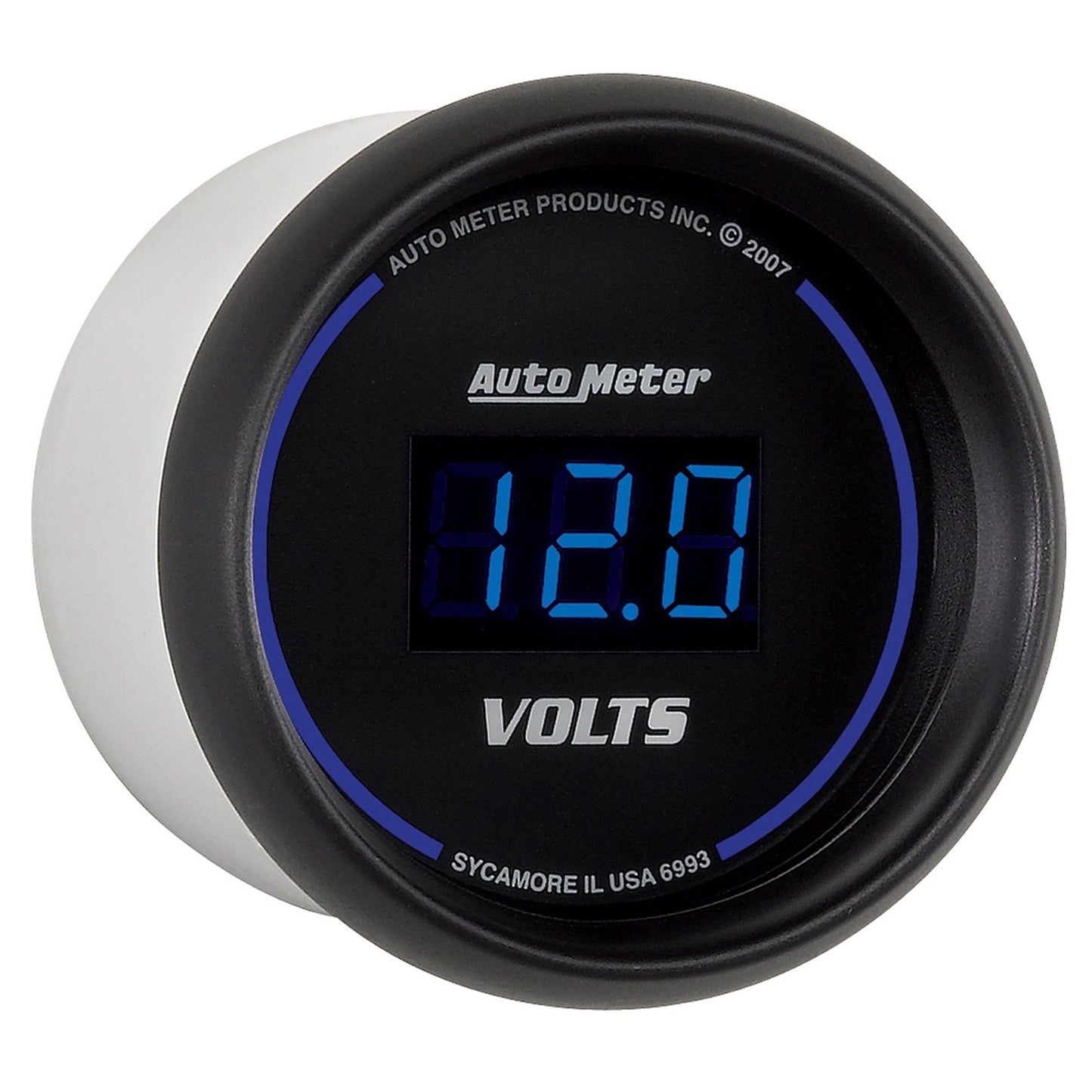 AutoMeter Cobalt Digital 52.4mm Black Voltmeter (6993)
