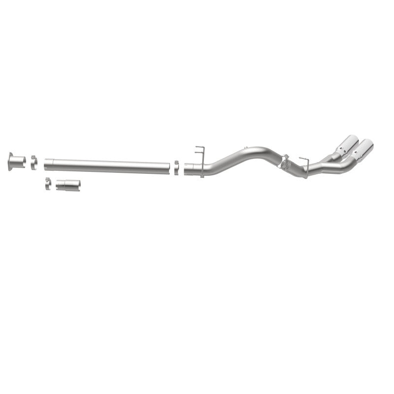 MagnaFlow 08-17 Ford F-250/350/450 4.6/6.7L DPF-Back SS 4in Dual Rear Exit | Ford Super Duty (17873)