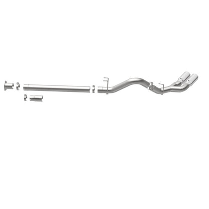MagnaFlow 08-17 Ford F-250/350/450 4.6/6.7L DPF-Back SS 4in Dual Rear Exit | Ford Super Duty (17873)