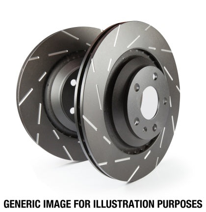 EBC Brakes Front Slotted Rotors | 2015-2021 Subaru WRX (USR7337)