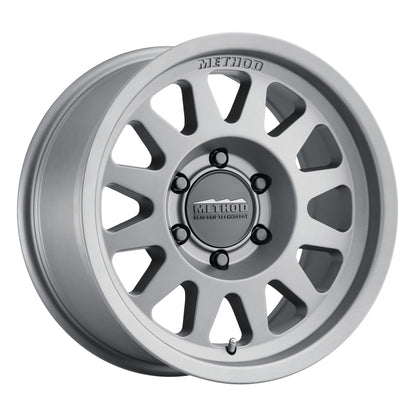 Method MR704 Titanium | 17x8.5" +0mm | 6x5.5mm Wheel