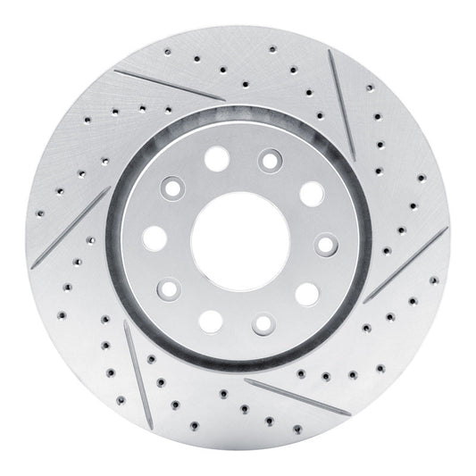 DFC Drilled & Slotted Rotor (FRONT RIGHT): Jeep Wrangler (18-25)