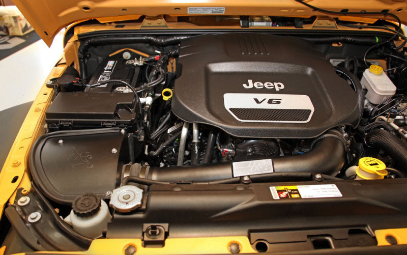 K&N 71-1566 Intake Kit for Jeep Wrangler 12-18 3.6L V6