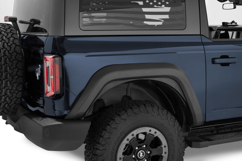 Bestop 49700-01 Black Fender Flares for 21-25 Ford Bronco 2DR