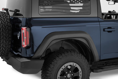 Bestop 49700-01 Black Fender Flares for 21-25 Ford Bronco 2DR