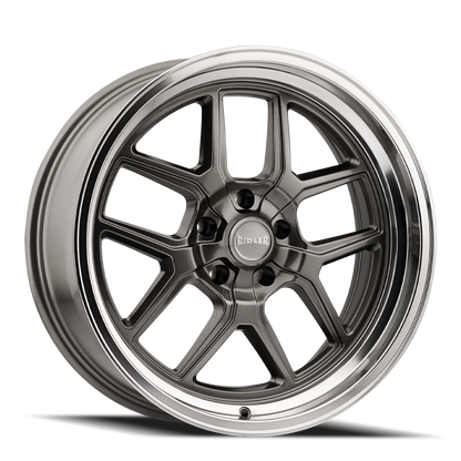 Ridler Wheels 610 Gloss Grey Polished | 20x10" +0mm | 5x120.65mm Wheel