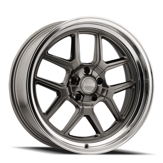 Ridler Wheels 610 Gloss Grey Polished | 20x10" +0mm | 5x120.65mm Wheel