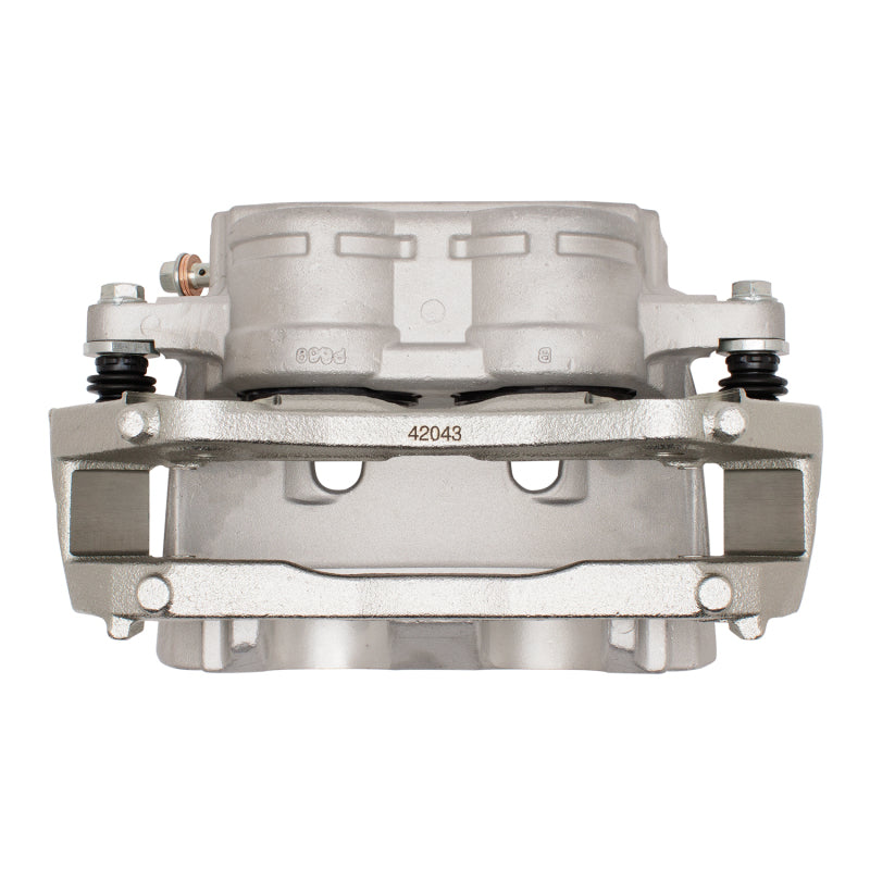 DFC Premium Brake Caliper (FRONT LEFT): Jeep Wrangler 2018-24 - Silver Zinc Coated