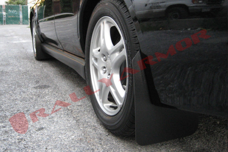 RallyArmor 02-07 Basic WRX/STI Mud flaps Black logo