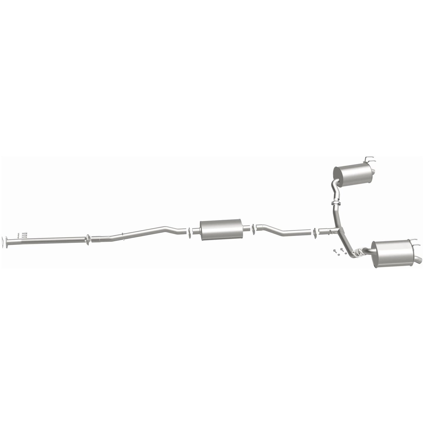 BRExhaust 2017-2019 Honda CR-V 1.5L Direct-Fit Replacement Exhaust System