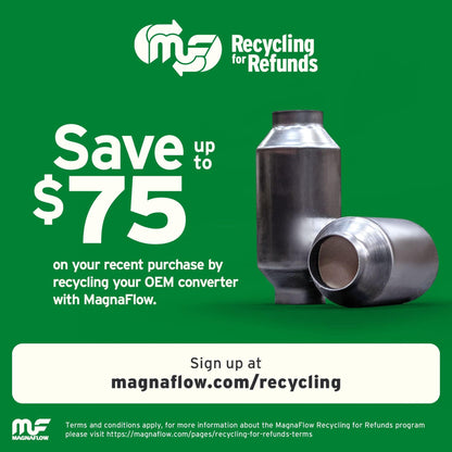 MagnaFlow 2005-2011 Toyota Tacoma California Grade CARB Compliant Direct-Fit Catalytic Converter