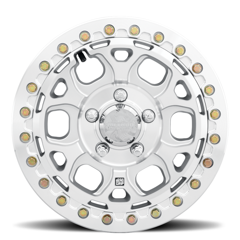 (set of 4) Method Wheels MR416 Machined Clear Coat | 15x7" +74mm | 6x5.5mm Wheel