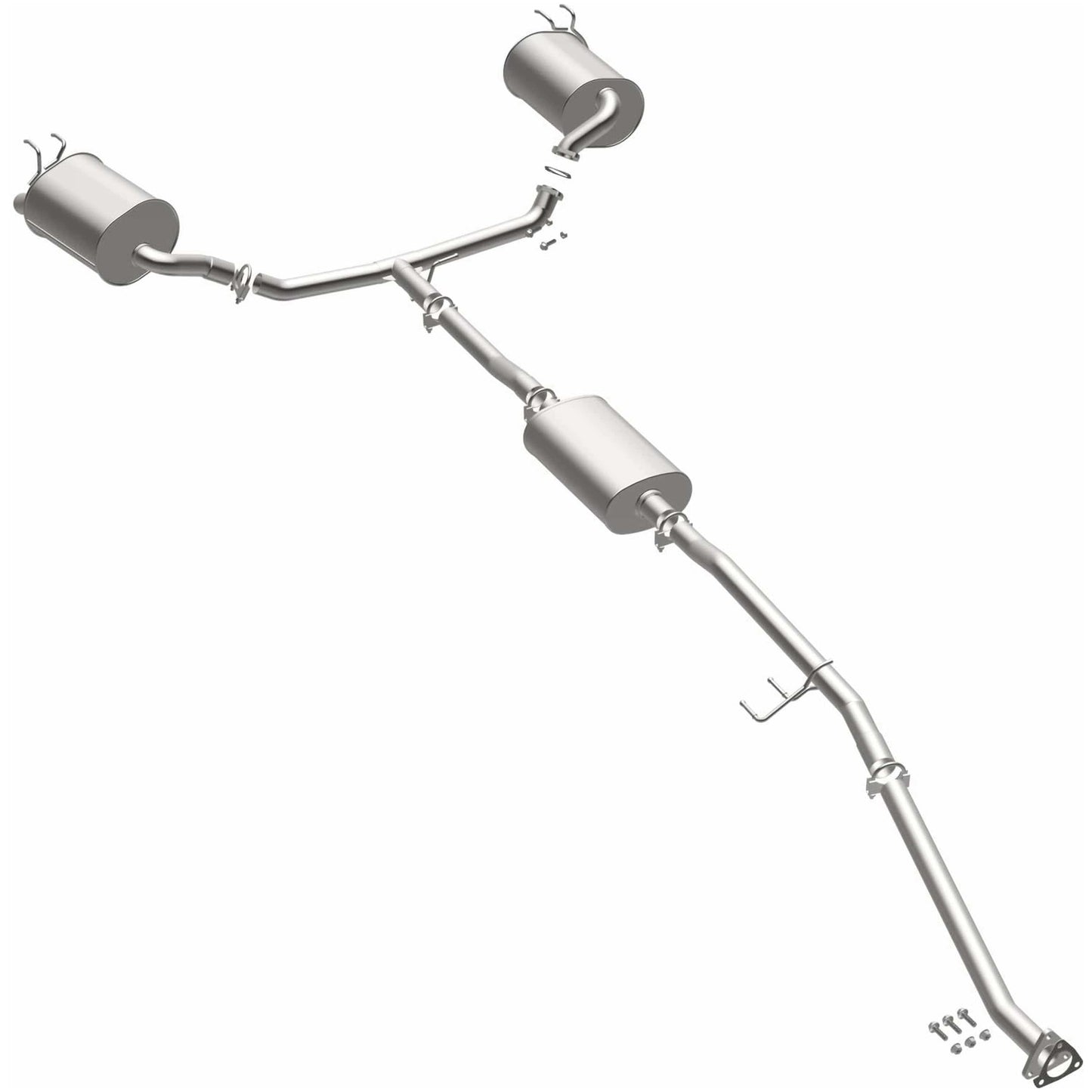 BRExhaust 2017-2019 Honda CR-V 1.5L Direct-Fit Replacement Exhaust System