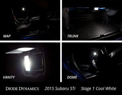 Diode Dynamics Interior Light Kit Stage 2 | Subaru WRX (14-21) (DD0263)
