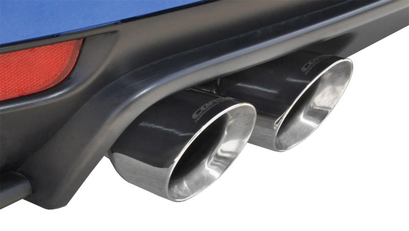 Corsa 2.5L Turbo Hatchback STI Polished Sport Cat-Back Exhaust | Subaru Impreza (08-14) (14862)