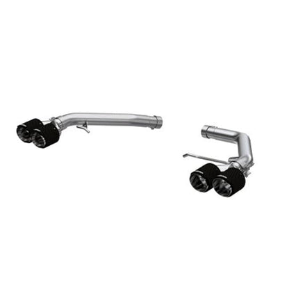 MBRP 2.5" Amor Pro Axle Back Exhaust Quad Rear Exit (Street Profile / Carbon Fiber Tips) - Audi / B8 / SQ5