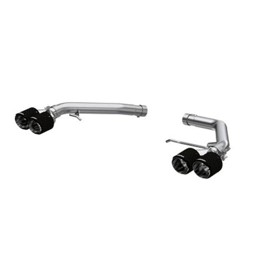 MBRP 2.5" Amor Pro Axle Back Exhaust Quad Rear Exit (Street Profile / Carbon Fiber Tips) - Audi / B8 / SQ5