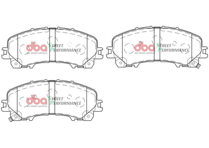 DBA SP Performance Front Street Performance Front Brake Pads | Infiniti Q50 (14-19) (DB2341SP)