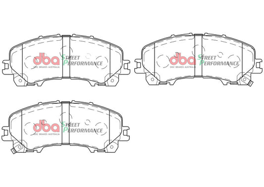 DBA SP Performance Front Street Performance Front Brake Pads | Infiniti Q50 (14-19) (DB2341SP)