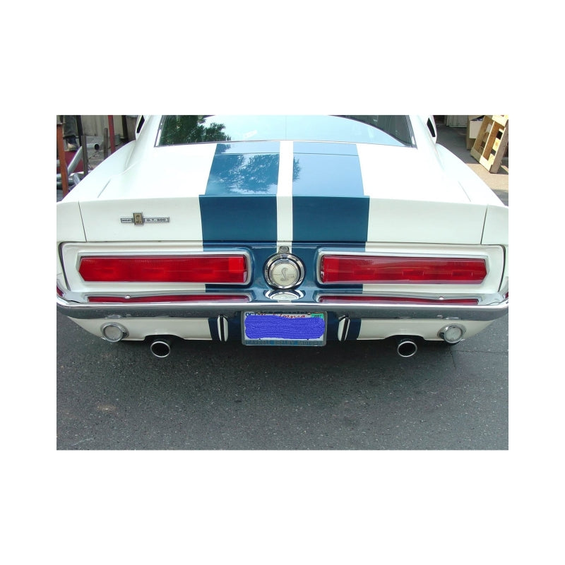 Flowmaster American Thunder Thru Valance Exhaust For Ford Mustang 64-73 (17281)