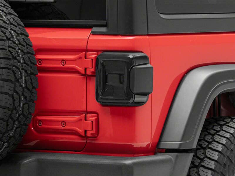 Raxiom 18-26 Jeep Wrangler JL LED Tail Lights Red Housing Smoked Lens (J181425)