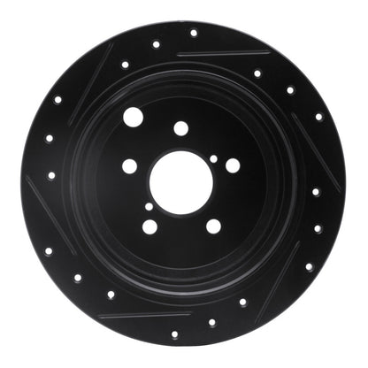 R1 08-15 Subaru Outback Rear D&S Slotted Brake Rotor | Legacy/Impreza/Forester/BRZ (ECB-13021R)
