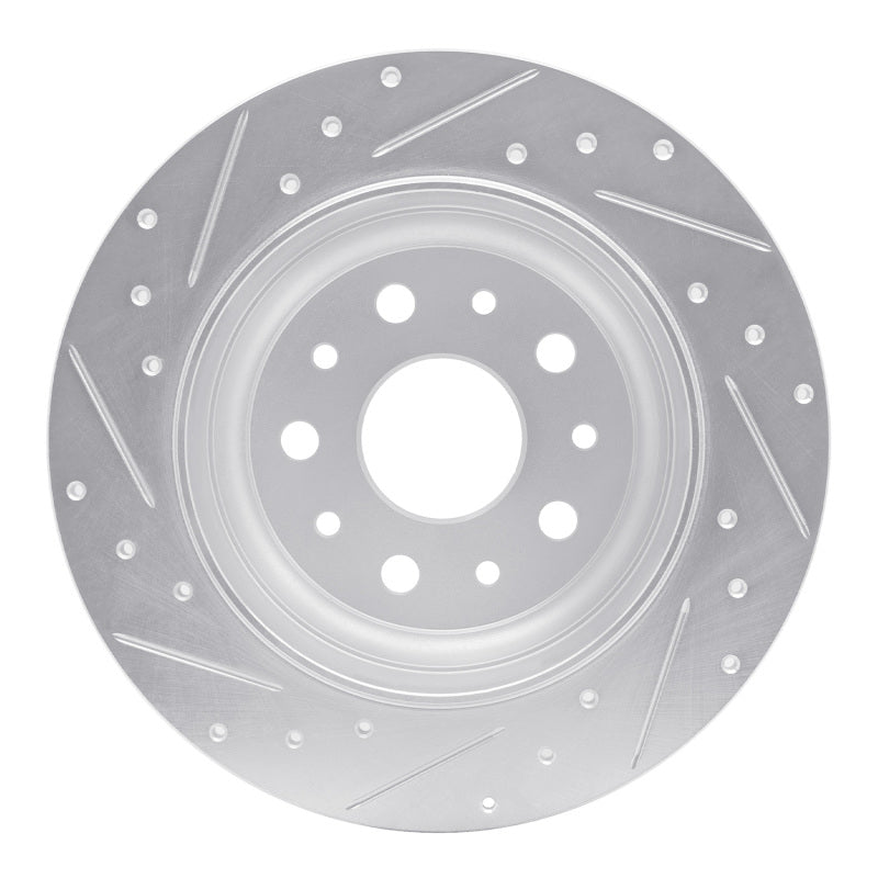 DFC D&S Brake Rotor (REAR RIGHT): Jeep Wrangler (18-25) - Silver