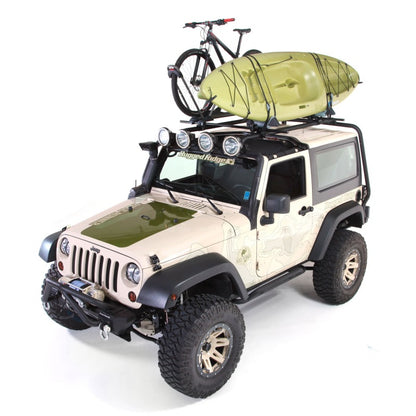 Rugged Ridge 11703.01 Roof Rack for 2007-2018 Jeep Wrangler 2-Door JK