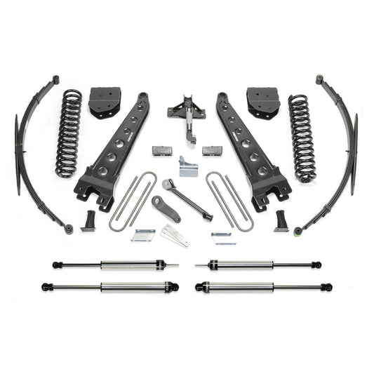 Fabtech 10in Radius Arm System w/ Coils & DLSS Shocks | Ford F250 4WD (08-10) (K2046DL)