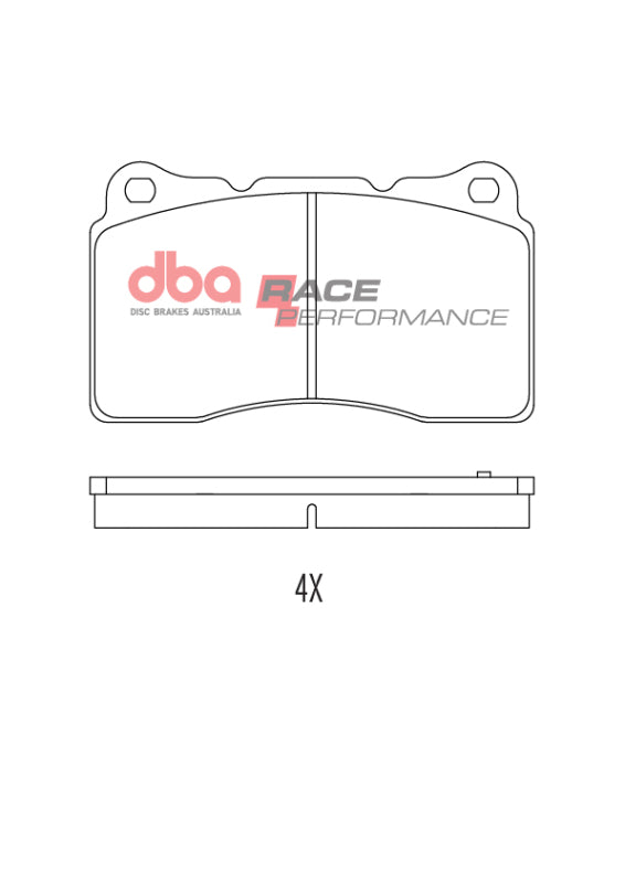 DBA Rear RP Performance Brake Pads | Honda Civic Type R (17-21) (DB1678RP)