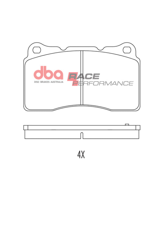 DBA Rear RP Performance Brake Pads | Honda Civic Type R (17-21) (DB1678RP)