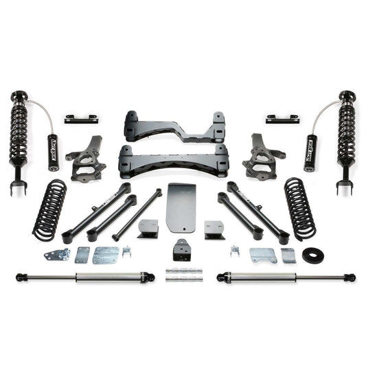Fabtech 6" Performance System w/ 2.5" DLSS Cutout Resi & Rear DLSS | Ram 1500 4WD (13-18) (K3085DL)