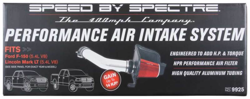 Spectre 04-08 F150 V8-5.4L F/I Air Intake Kit | F150 (9925)