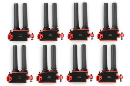 MSD 82558 Ignition Coils 2005-2020 Hemi 5.7L/6.1L/6.2L/6.4L engines, Red, 8-Pack