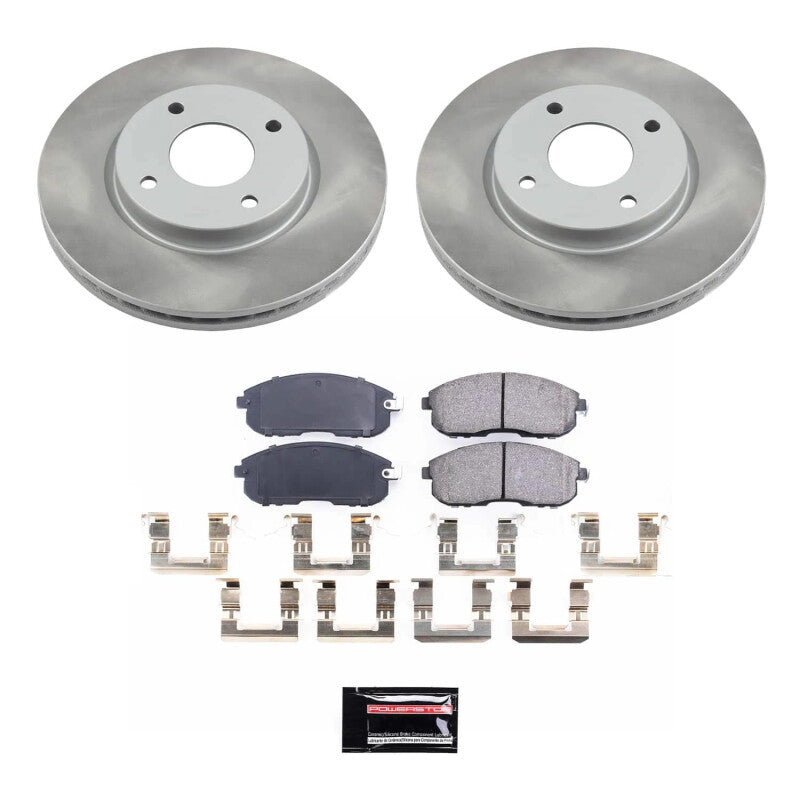 PowerStop Rotor Kit | 2007–2012 Nissan Versa (SC5817)