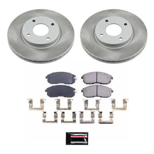 PowerStop Rotor Kit | 2007–2012 Nissan Versa (SC5817)