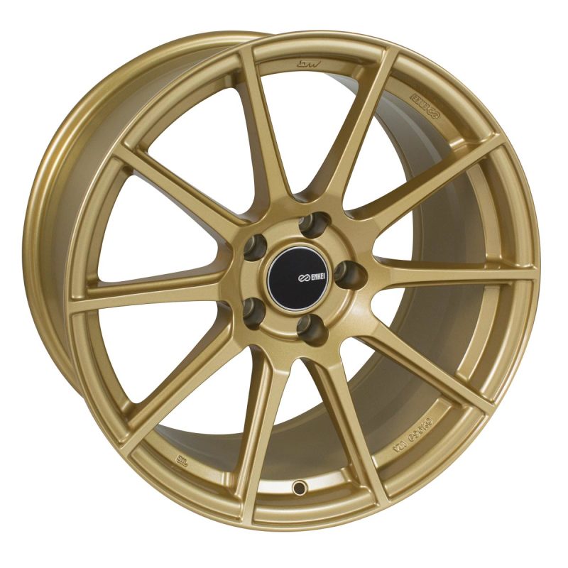 Enkei TS10 Gold | 17x8" +45mm | 5x100mm Wheel