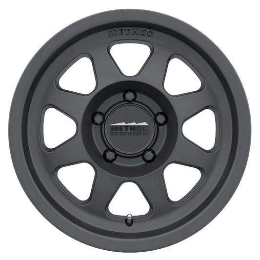 Method MR701 Matte Black | 17x7.5" +30mm | 5x108mm Wheel