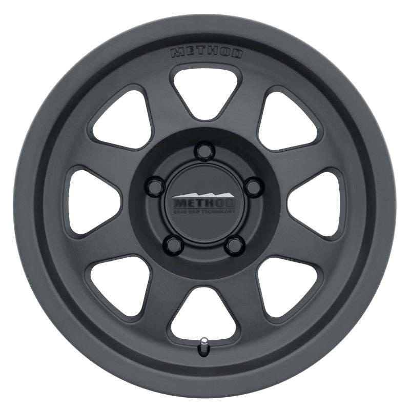 (set of 4) Method MR701 Matte Black | 17x7.5" +30mm | 5x108mm Wheel