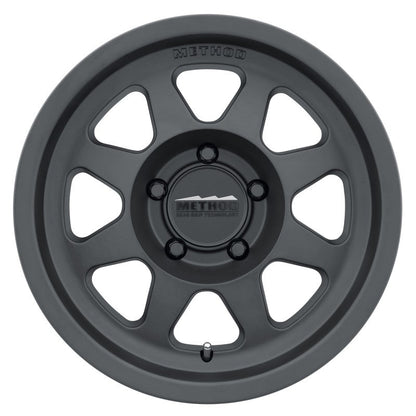 (set of 4) Method MR701 Matte Black | 17x7.5" +30mm | 5x108mm Wheel