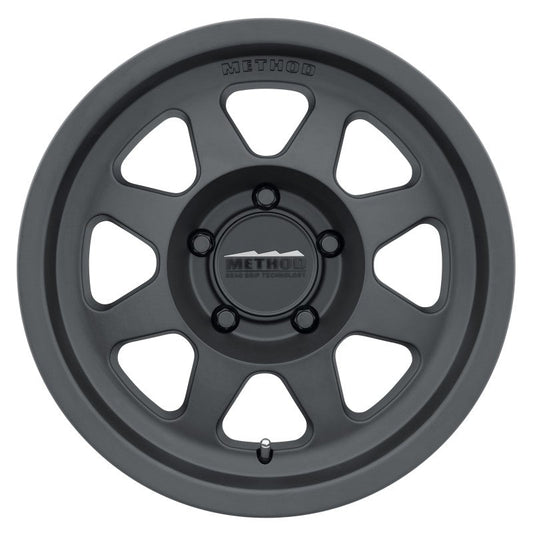 (set of 4) Method MR701 Matte Black | 17x7.5" +30mm | 5x108mm Wheel