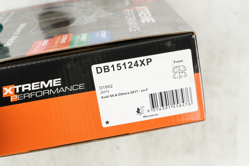DBA Front XP Performance Brake Pads w/400mm Front Rotor | Audi A8 Quattro (19-21) (DB15124XP)