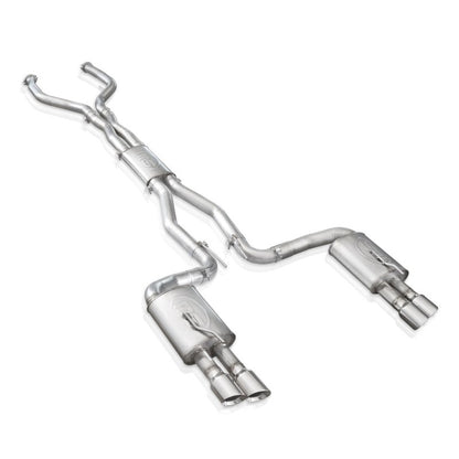 Stainless Works 3in Catback System X-Pipe Turbo Chambered Muffler 3.5in Tips | Pontiac G8 GT (08-09) (PG8CBFC)