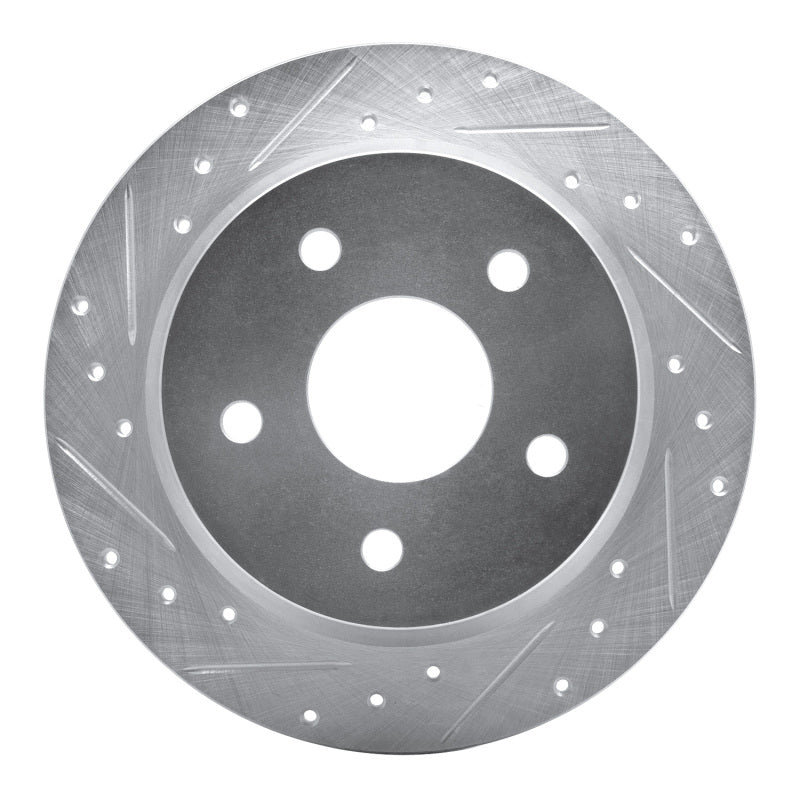 DFC D&S Brake Rotor (REAR LEFT): Jeep Grand Cherokee (99-04) Silver
