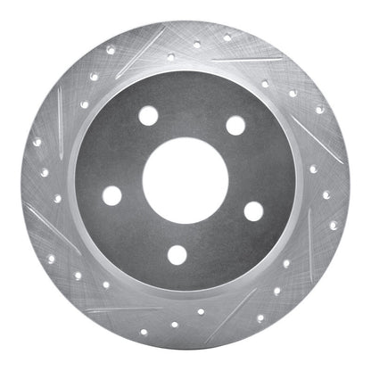 DFC D&S Brake Rotor (REAR LEFT): Jeep Grand Cherokee (99-04) Silver