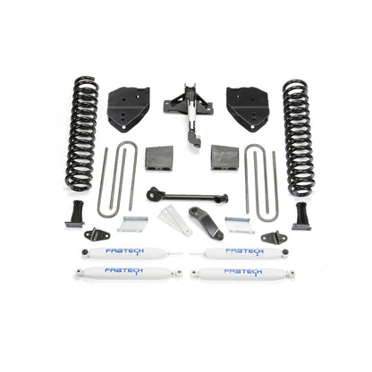 Fabtech 4" Basic Suspension System w/ Performance Shocks | Ford F250/F350 4WD Diesel (17-21) (K2214)