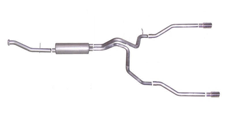 Gibson 2.25in Cat-Back Dual Split Exhaust | Chevrolet Avalanche 1500 Base (02-05) (5561)